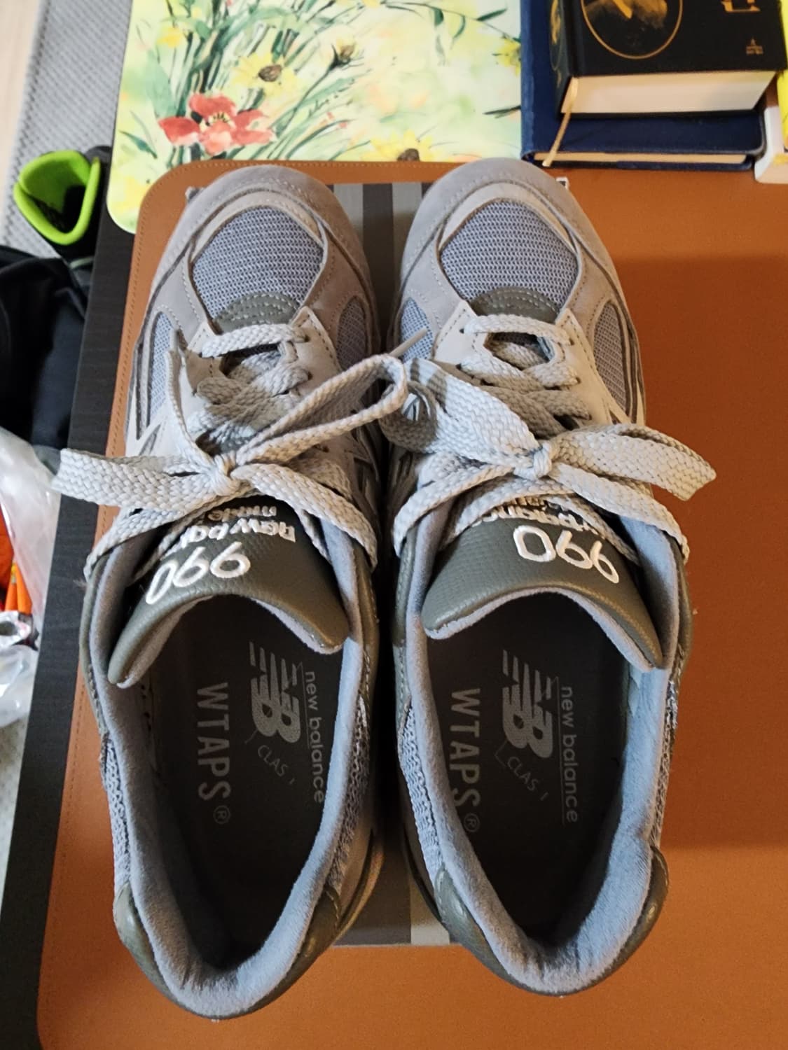 뉴발란스 더블탭스 990v2 그레이 270 상품이미지6