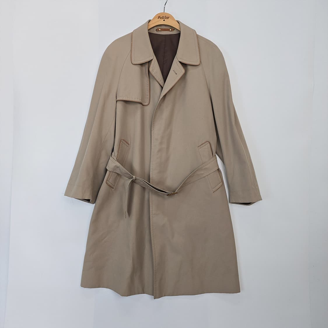 남성 랑방 LANVIN 파리 트렌치 코트 46 상품이미지1