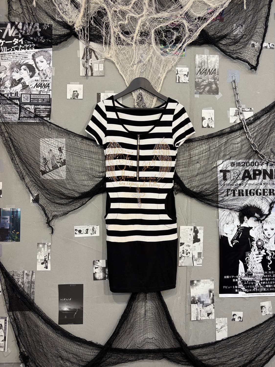 Onegyaru Stripe cubic angel one piece 상품이미지4