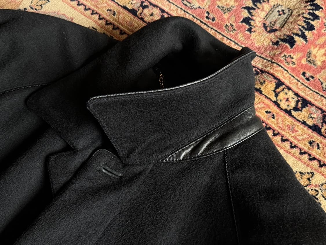 Alberta Ferretti 헤비 캐시미어 래글런 코트 105 상품이미지5