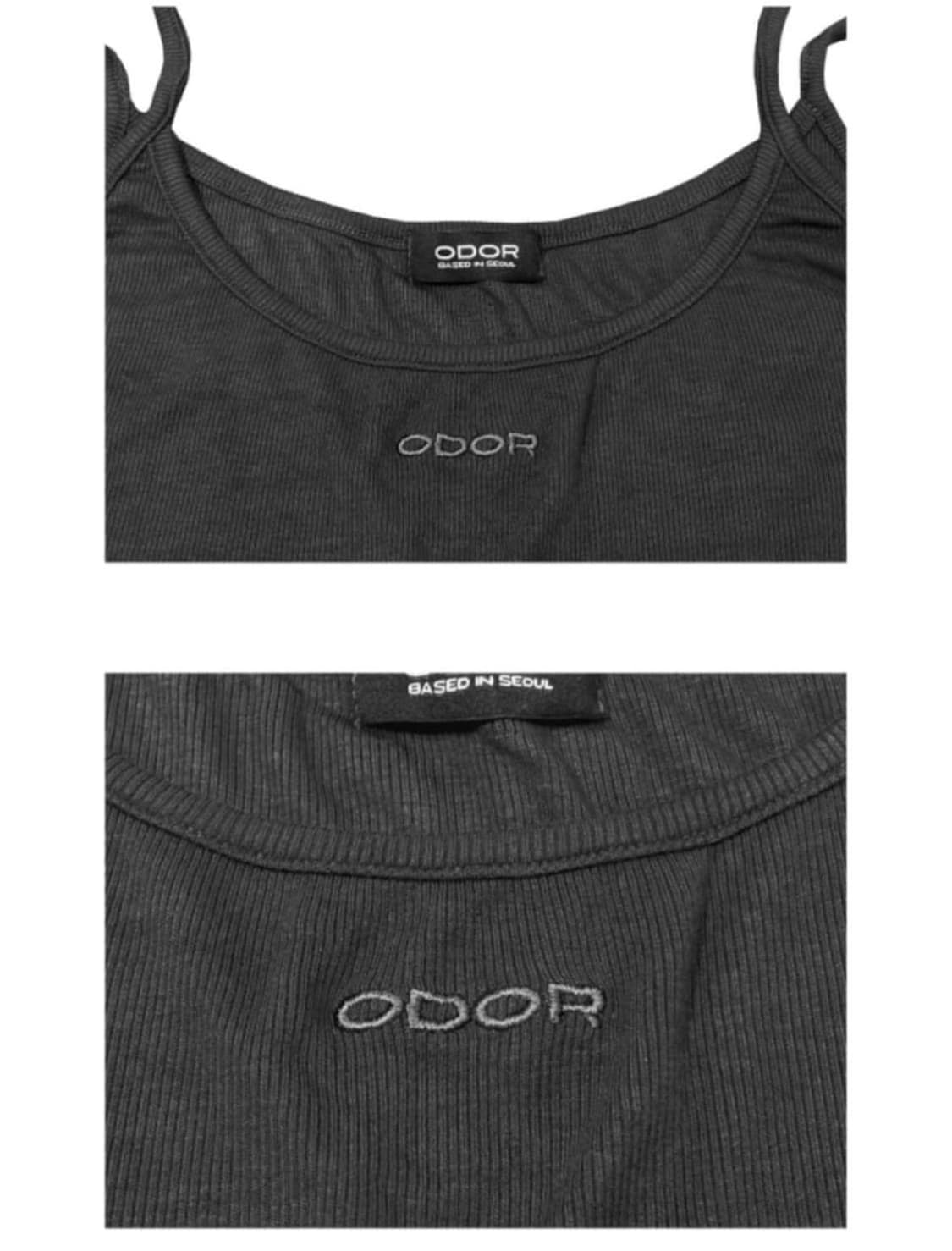 새상품) 오도어 슬리브리스 차콜 상품이미지2