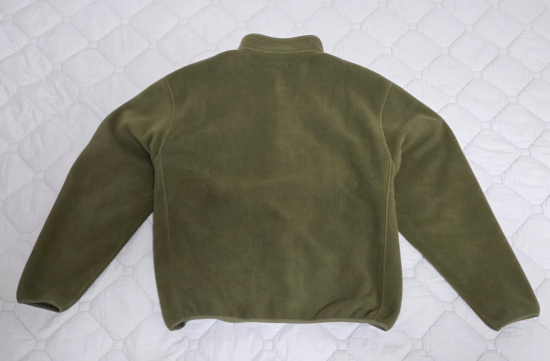 스테디에브리웨어 플리스 풀오버 올리브 2 상품이미지2