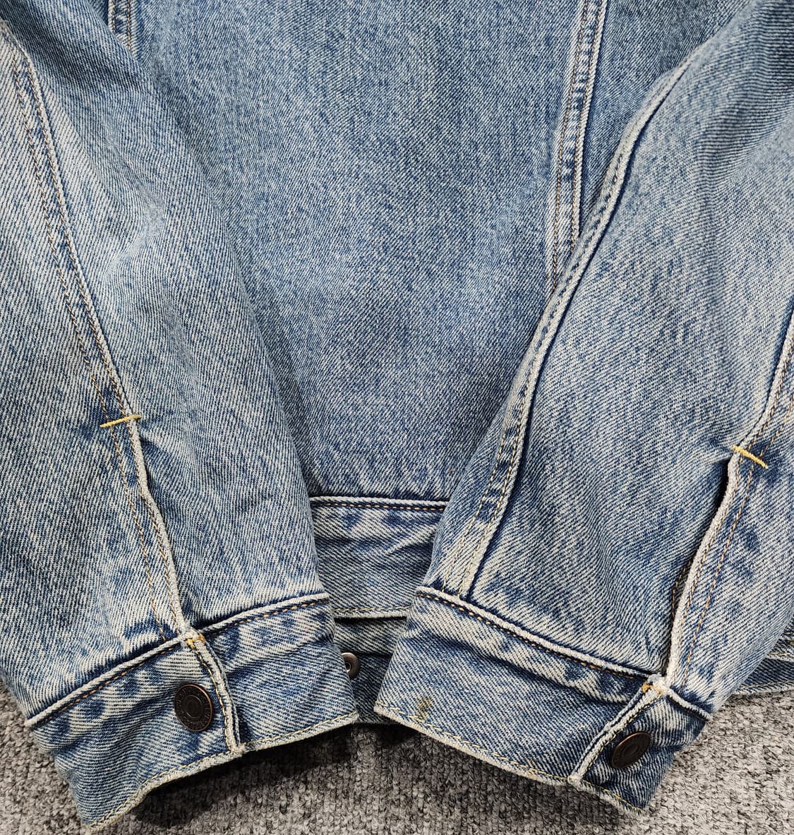 리바이스 쉐르파 트러커 데님자켓 청자켓 S 상품이미지5