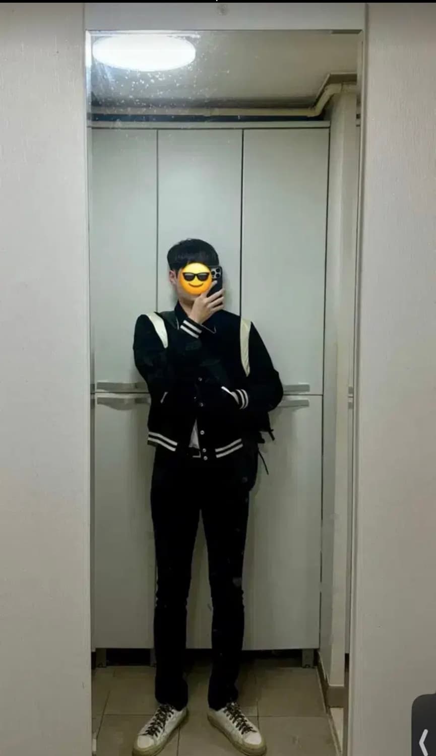 셀린느 빈키지 퓨어 블랙 데님 30 (착샷 있음) 블랙진 상품이미지3