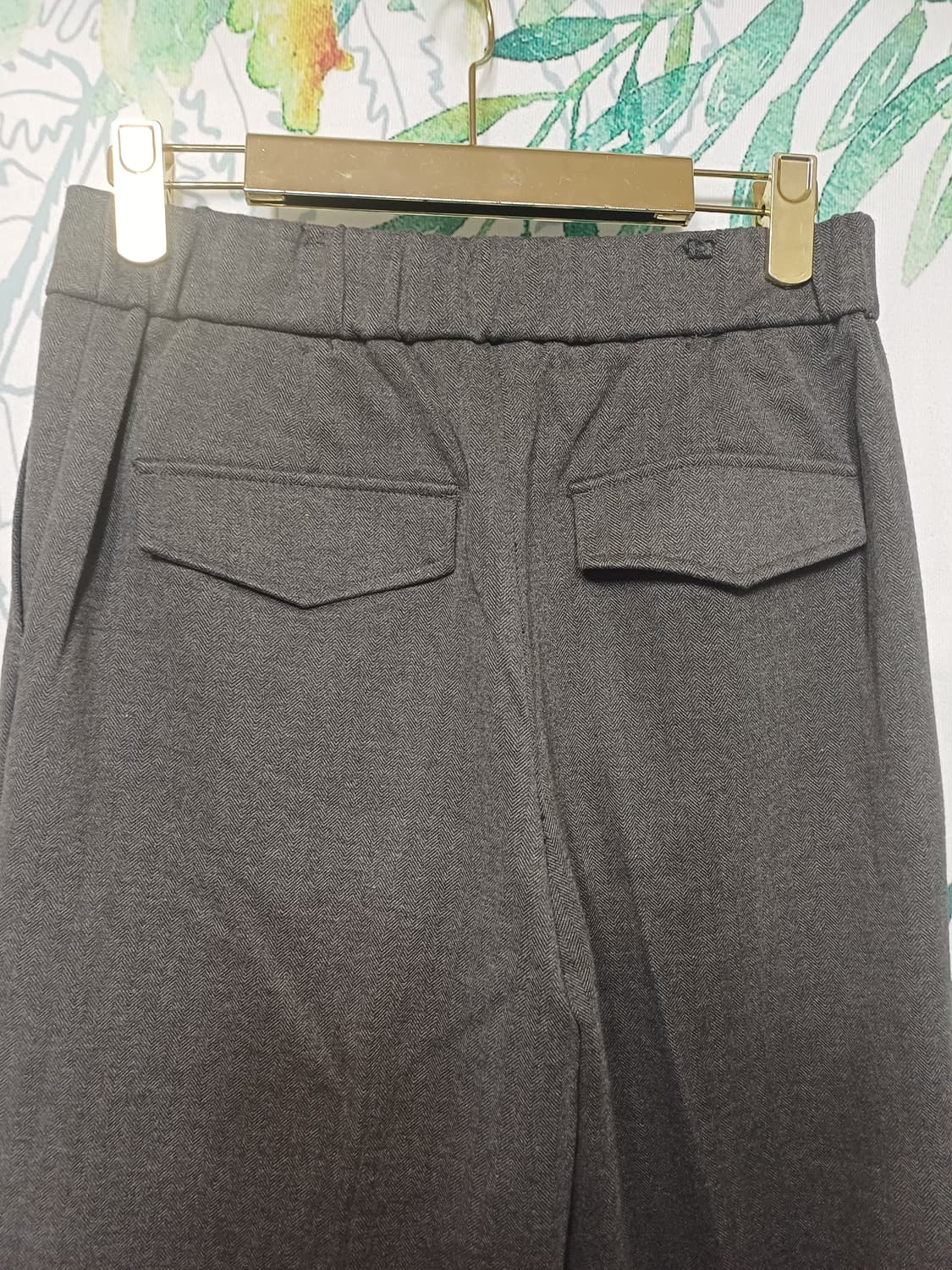 66~날씬 77)와이드 바지/와이드팬츠/통바지 상품이미지6