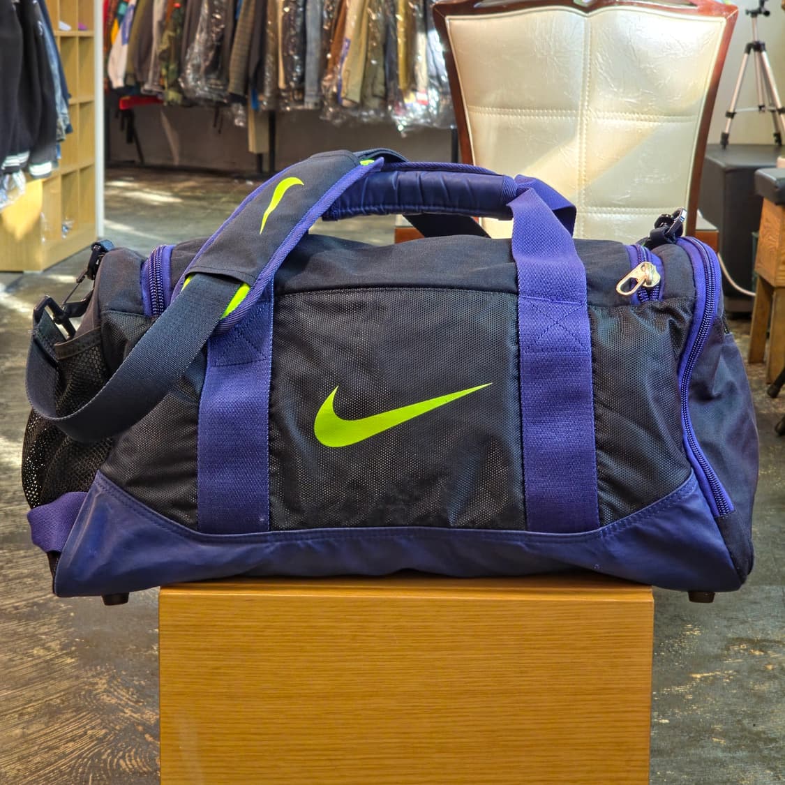 나이키 더플백 네이비/블루 상품이미지4