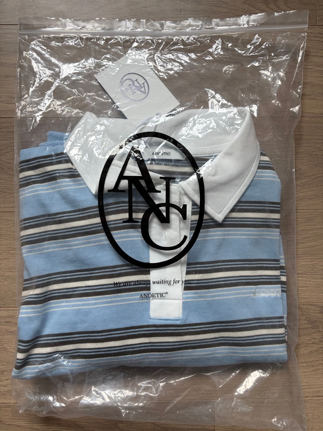 아노에틱 코튼캔디 스웻셔츠 블루 상품이미지4