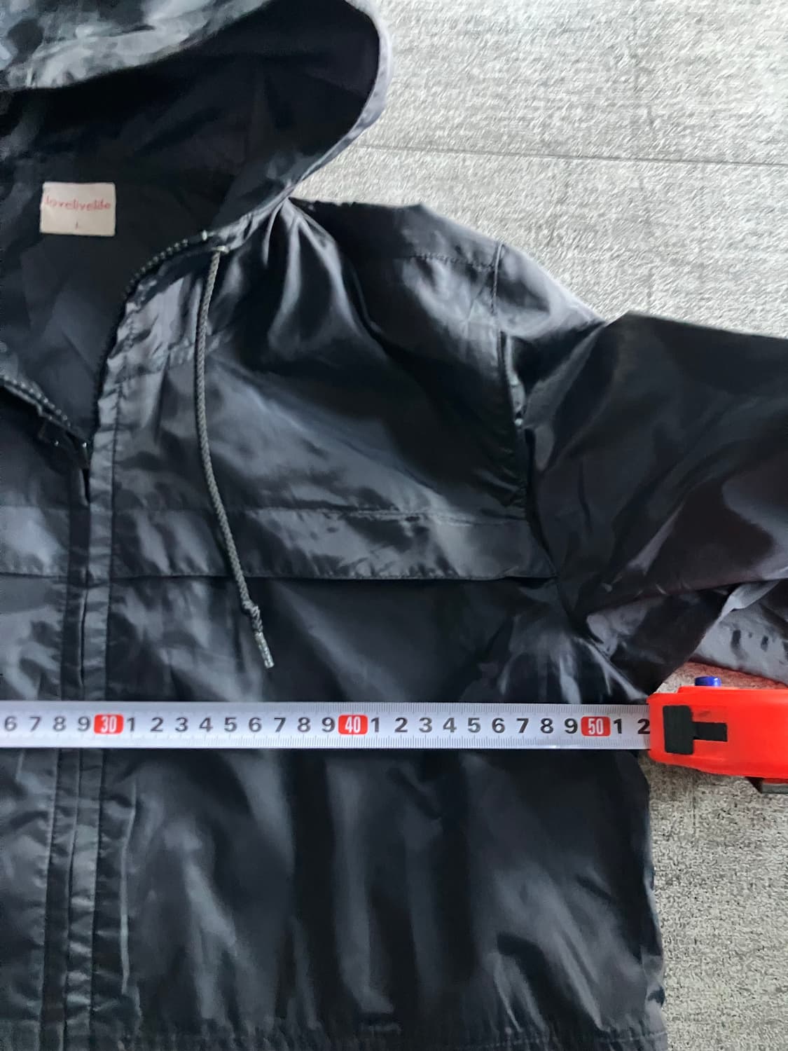 일본빈티지 Lovelivelife 올드스쿨스트릿 후드바람막이자켓 상품이미지2