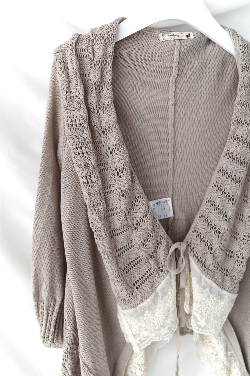 lace unbalanced cardigun 상품이미지3