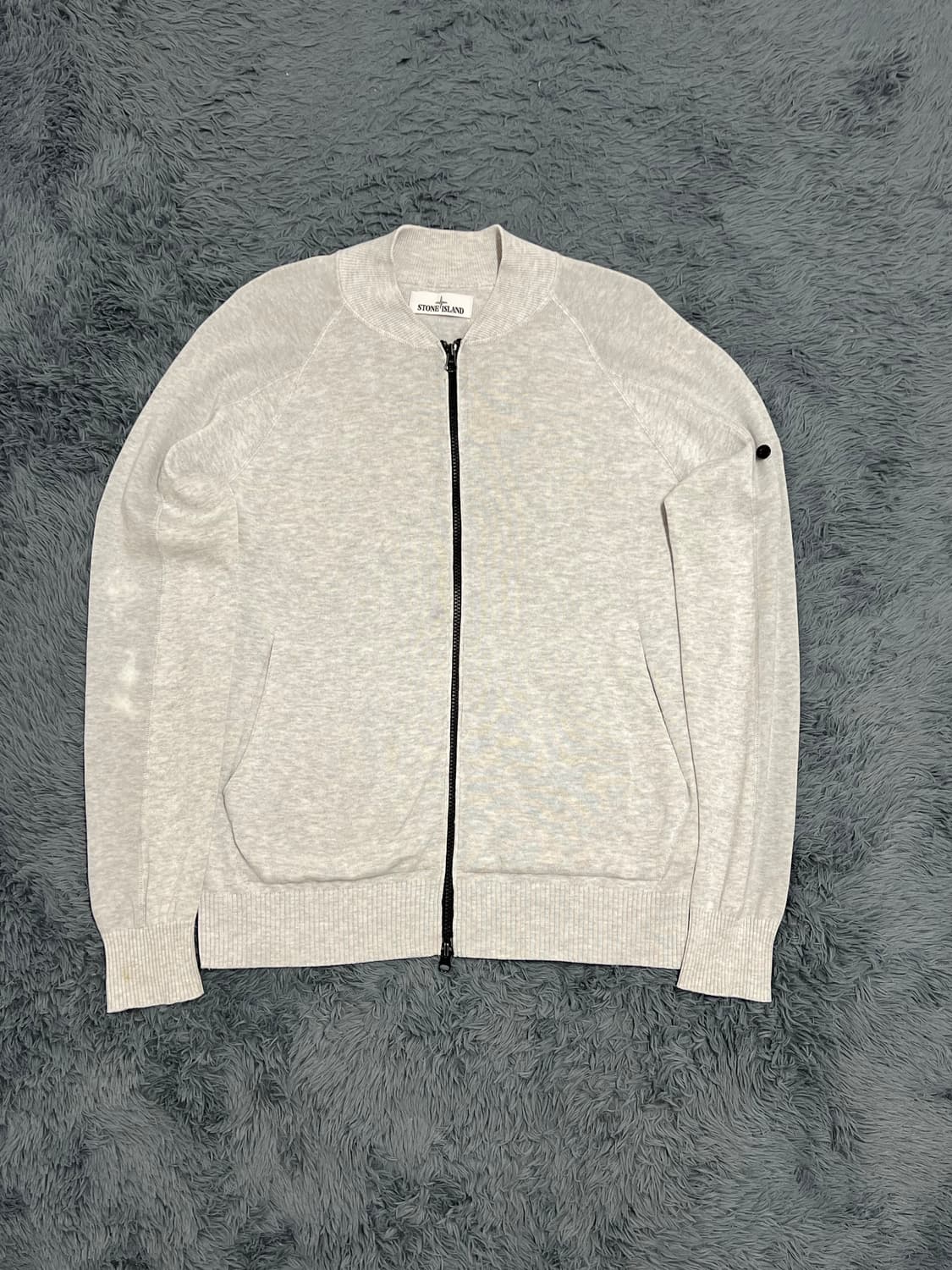 (정품)스톤아일랜드 그레니 니트집업 L 상품이미지1