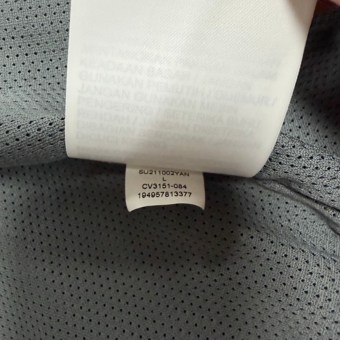 나이키 조던 집업 자켓 플라이트 그레이 L 상품이미지7