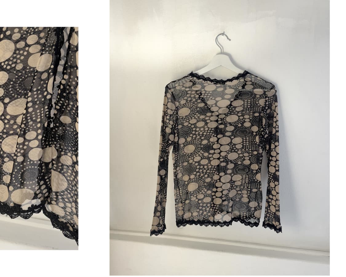 [VARIATION] dot pattern cardigan 상품이미지4