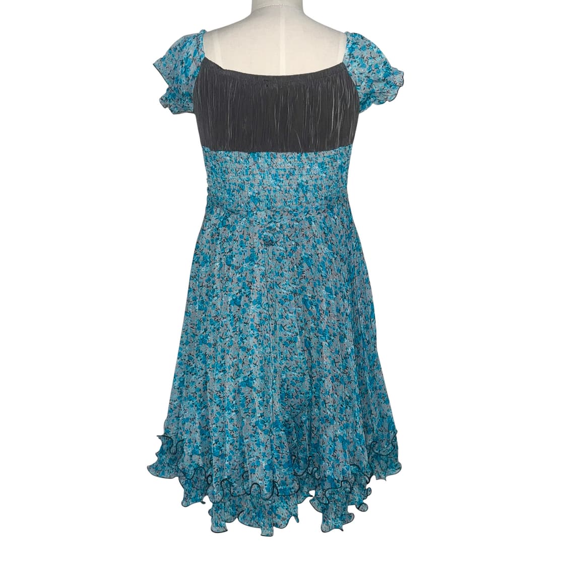 Turkey blue petit mini dress 상품이미지5