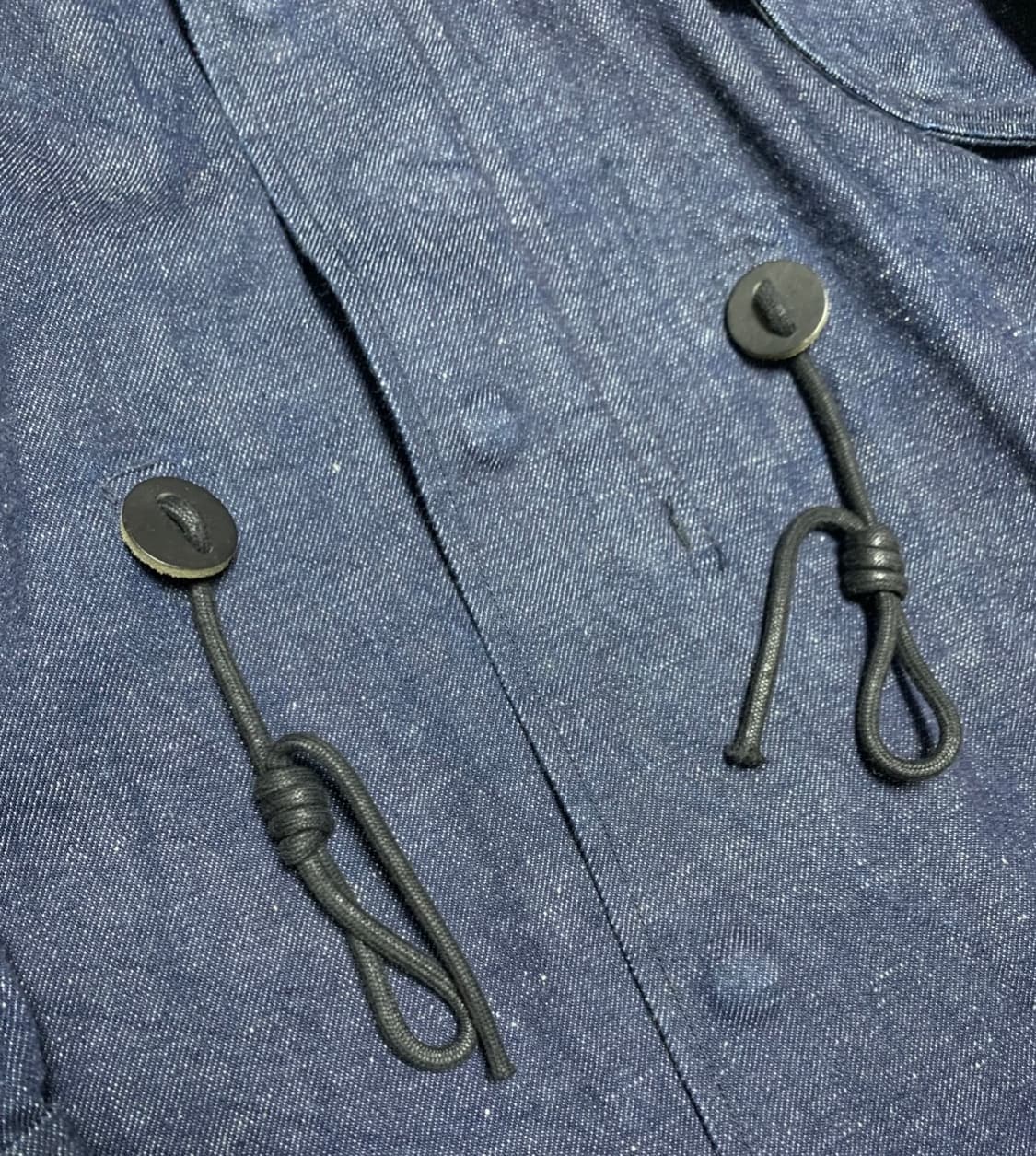 비 헤비어 Be heavyer 데님 m65 피쉬테일 개파카 상품이미지5