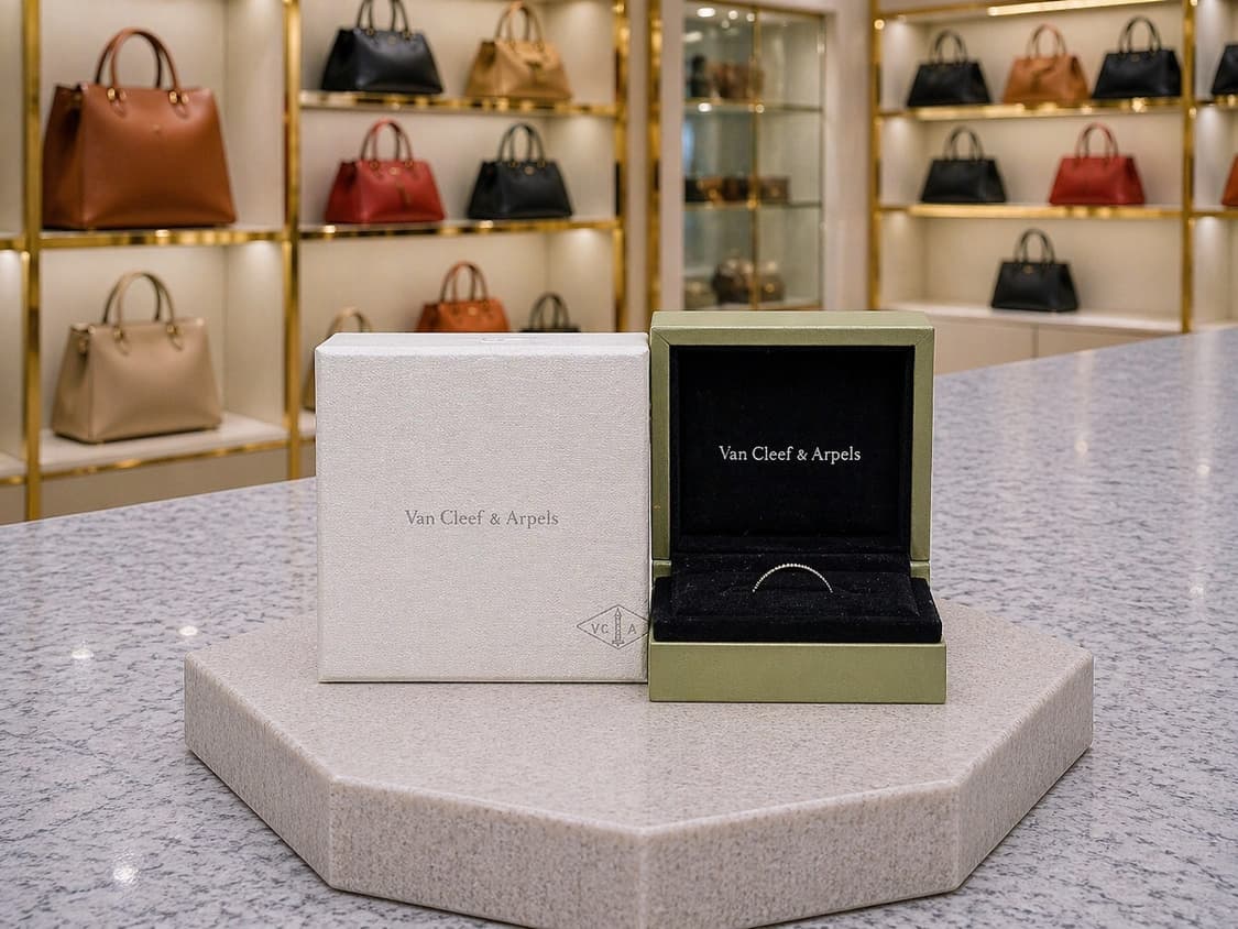 [A급] 반클리프 앤 아펠 땅드레망 에또왈 웨딩 밴드 판매합니다!!! 상품이미지3