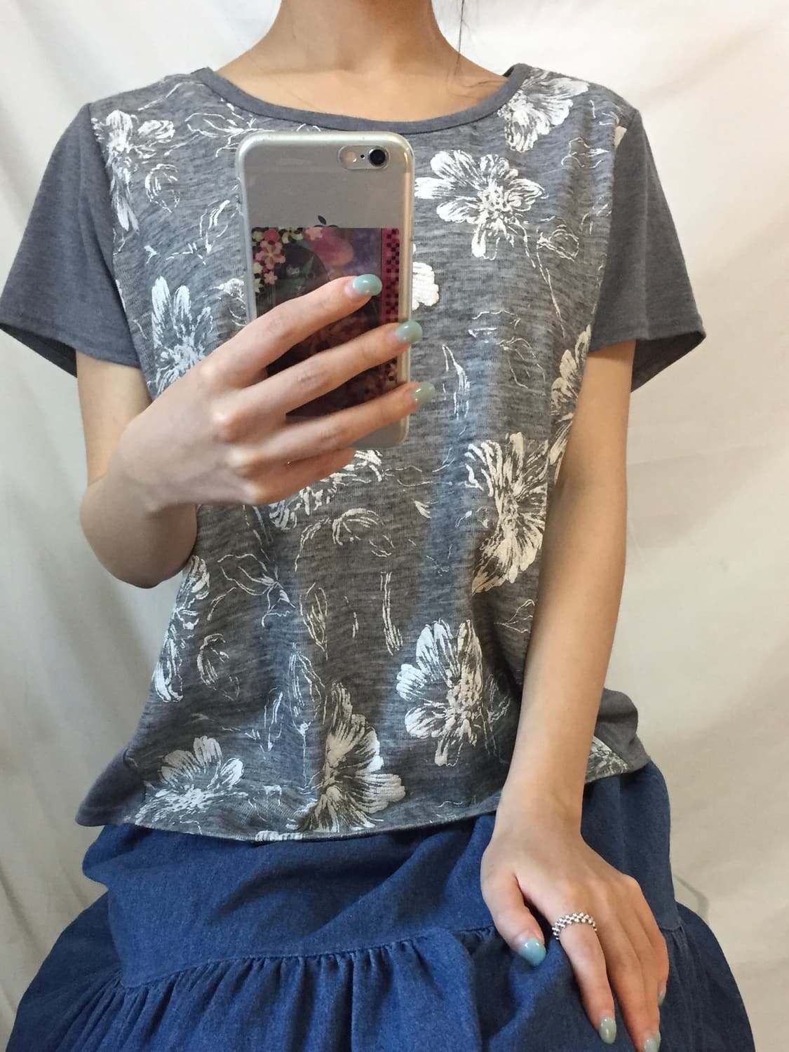 플라워 반팔 상품이미지5