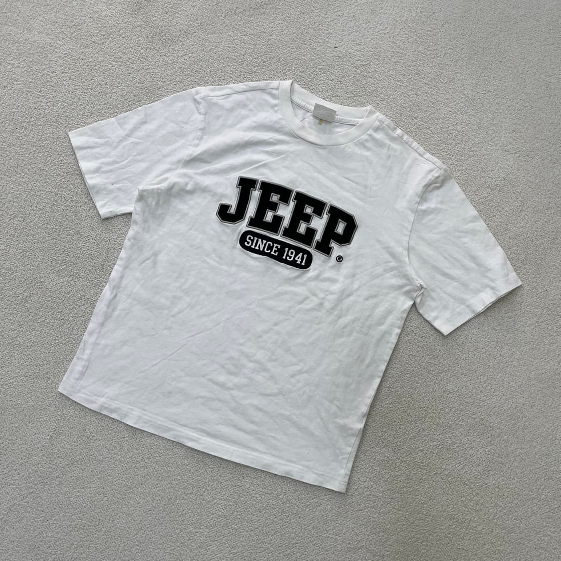 M 지프 빅로고 반팔 티셔츠 0325M 상품이미지1