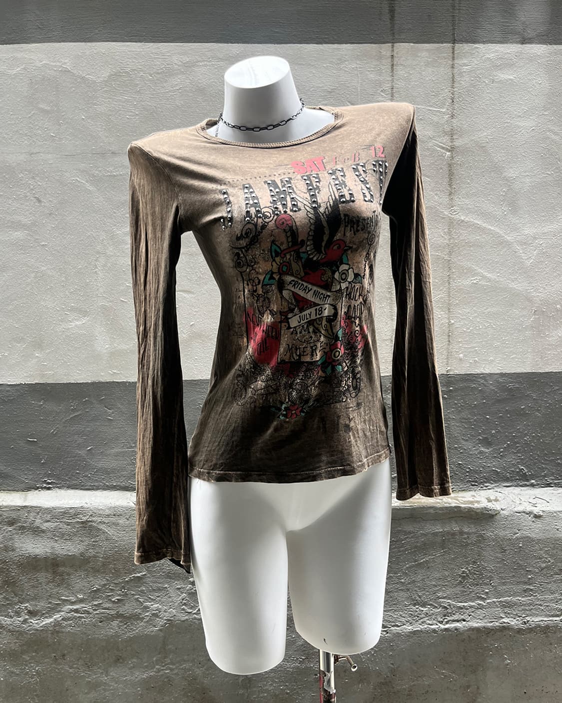 Skinny Minnie Grunge long sleeves 상품이미지1