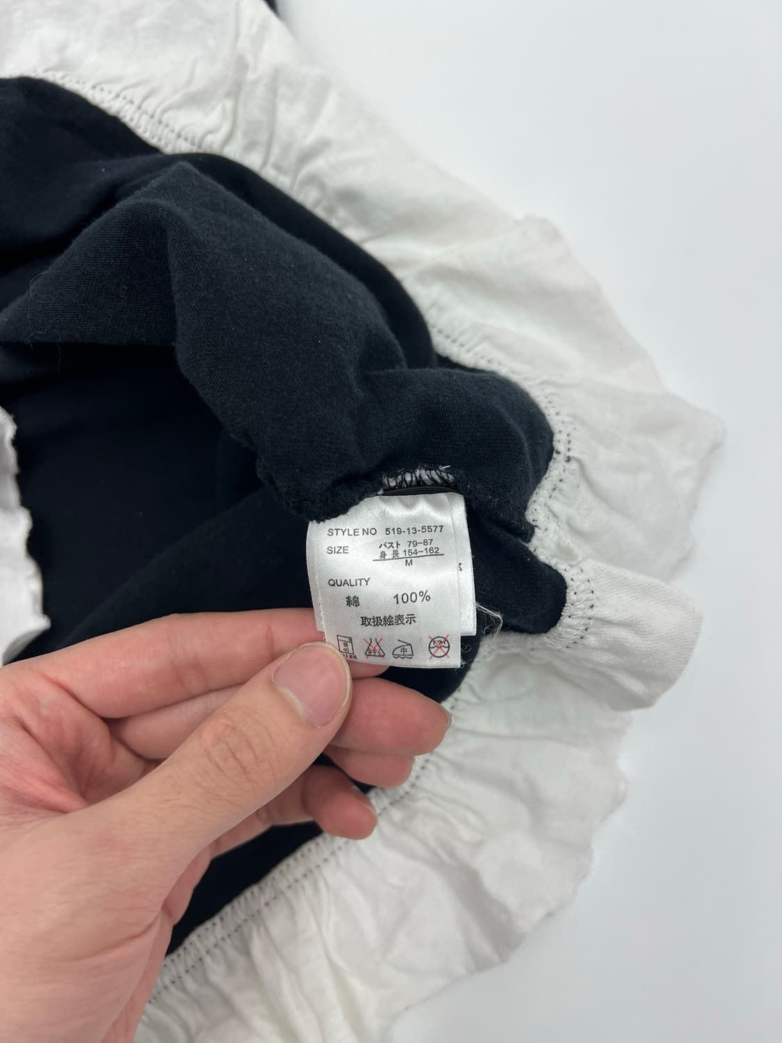 빈티지 y2k 레이스 반팔 상품이미지4