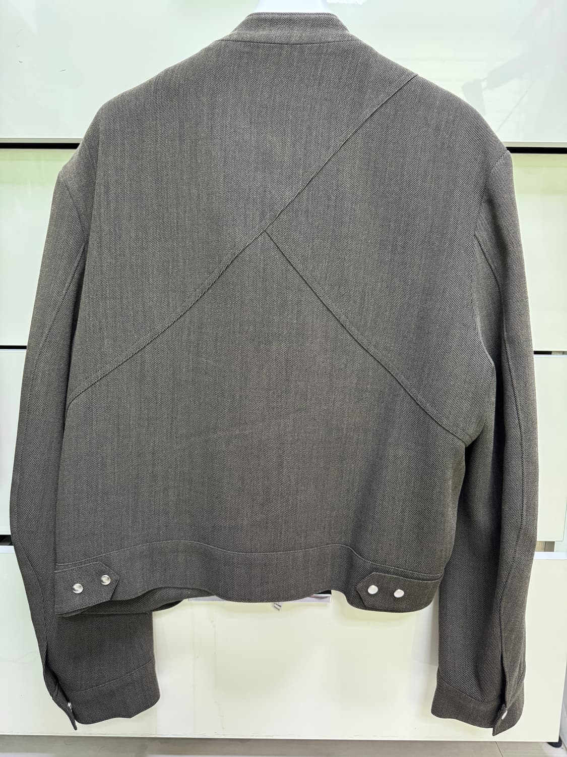 [2] 웨이비니스 울 레이서 자켓 카키 상품이미지3