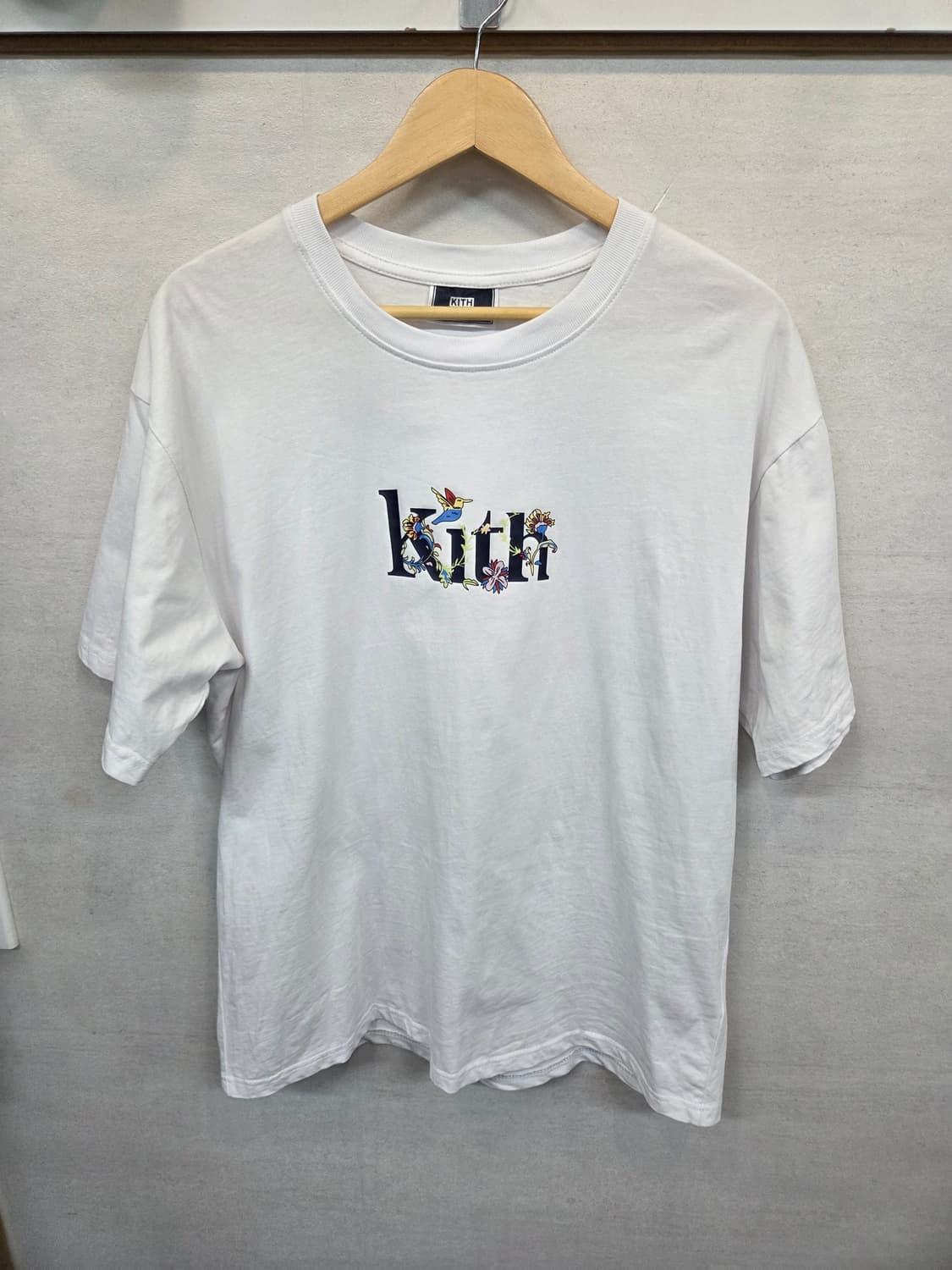 Kith 플라워 버드 프린팅 반팔 L 상품이미지1