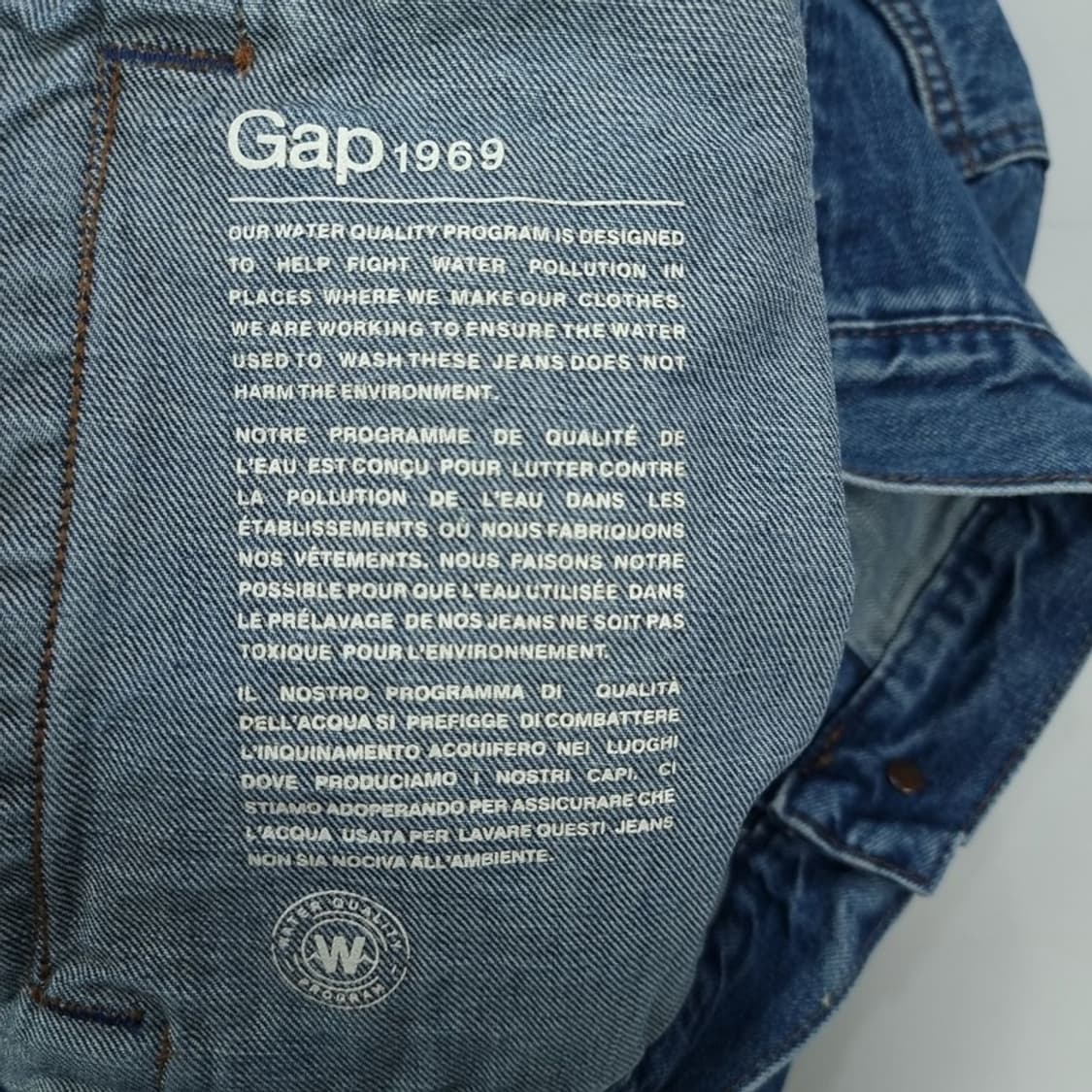 [갭] 워시드 데님 자켓 청자켓 M19089 상품이미지8