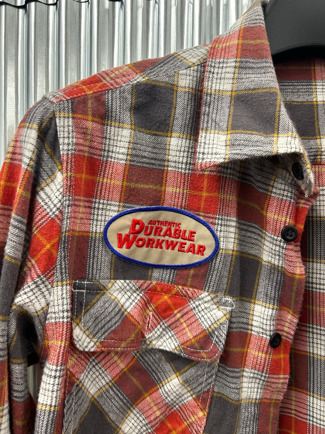 Carhartt 킬하트 워크 체크 셔츠 상품이미지4