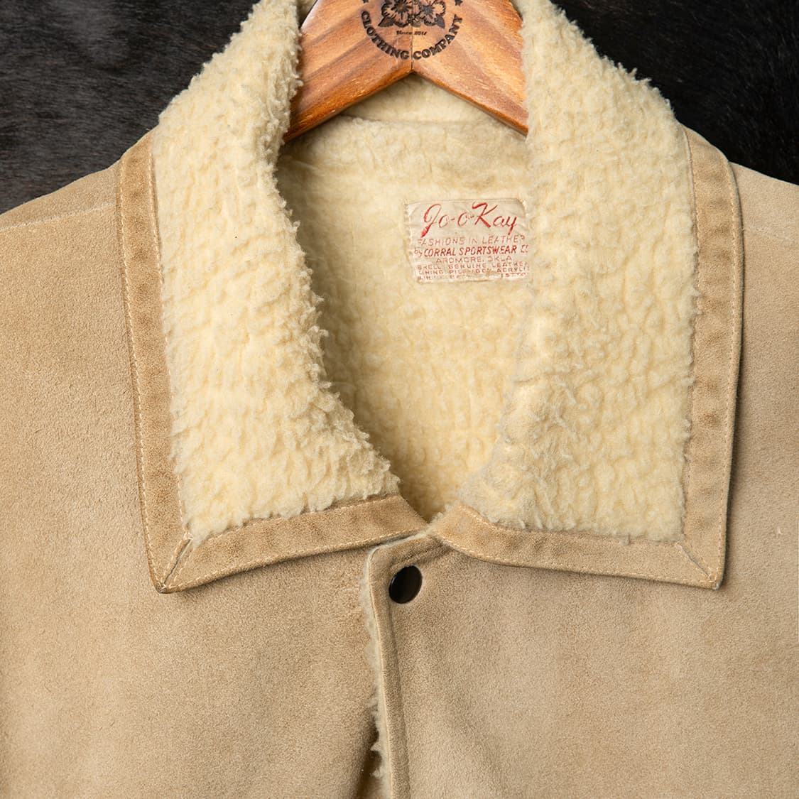 [120] 60s~ JO-O-KAY 조오케이 웨스턴 스웨이드 랜치코트  상품이미지2