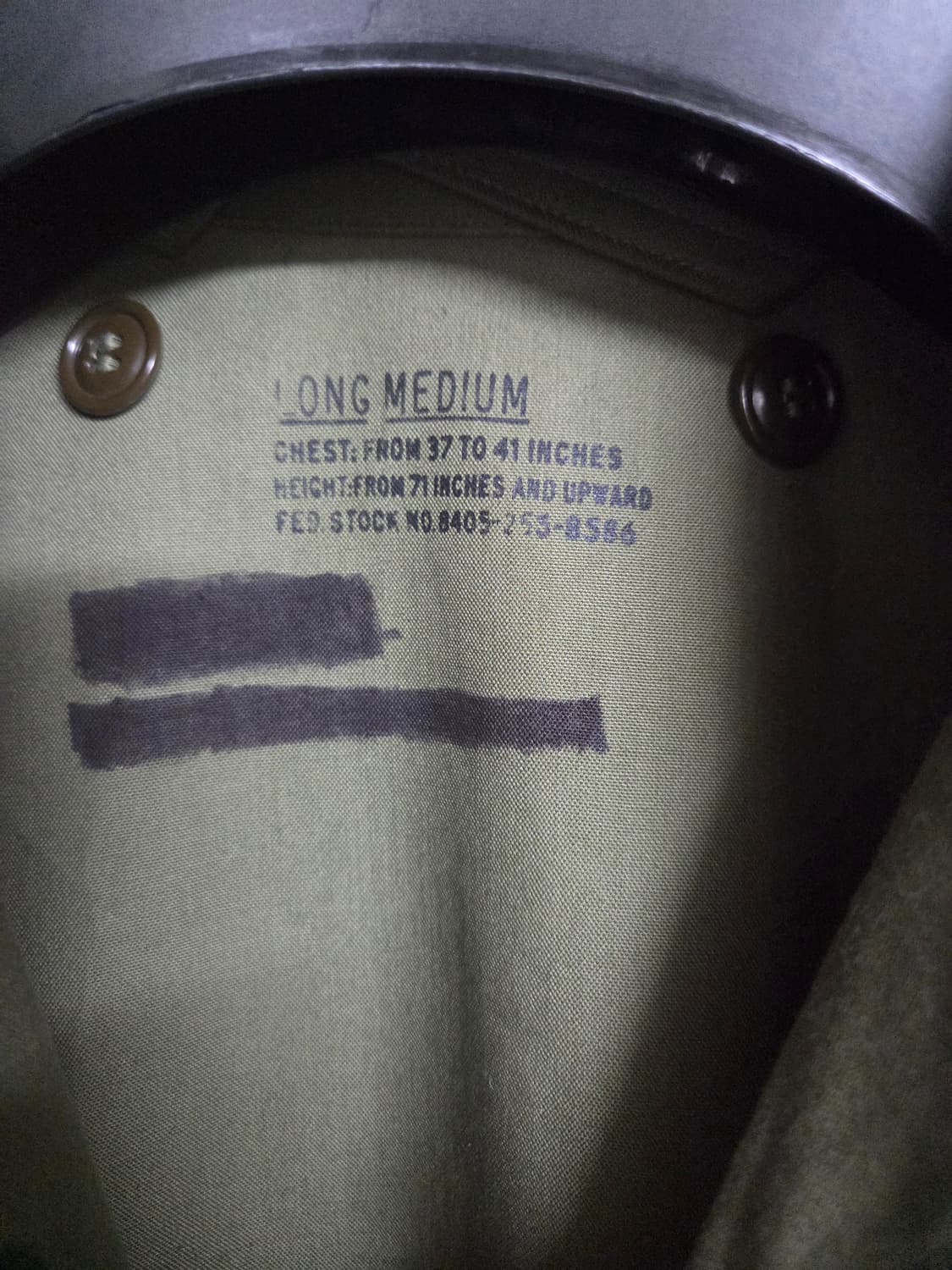 50s 미군 M-51 필드자켓 미디움 롱 상품이미지3