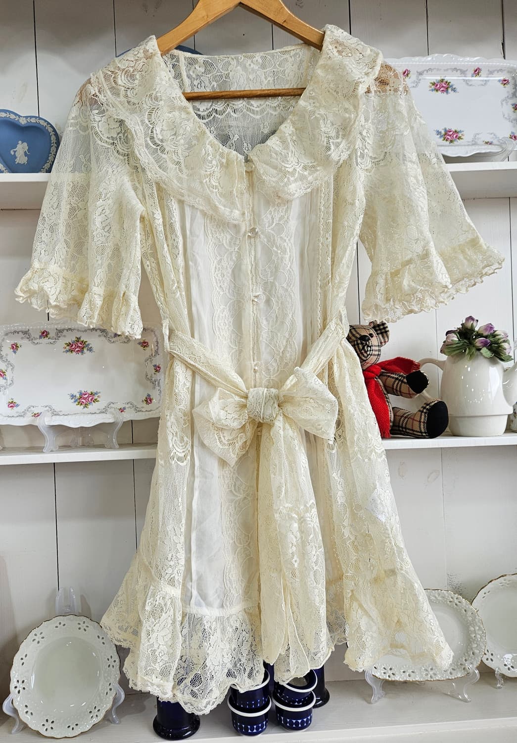 리즈리사 고전 레이스 원피스 상품이미지2