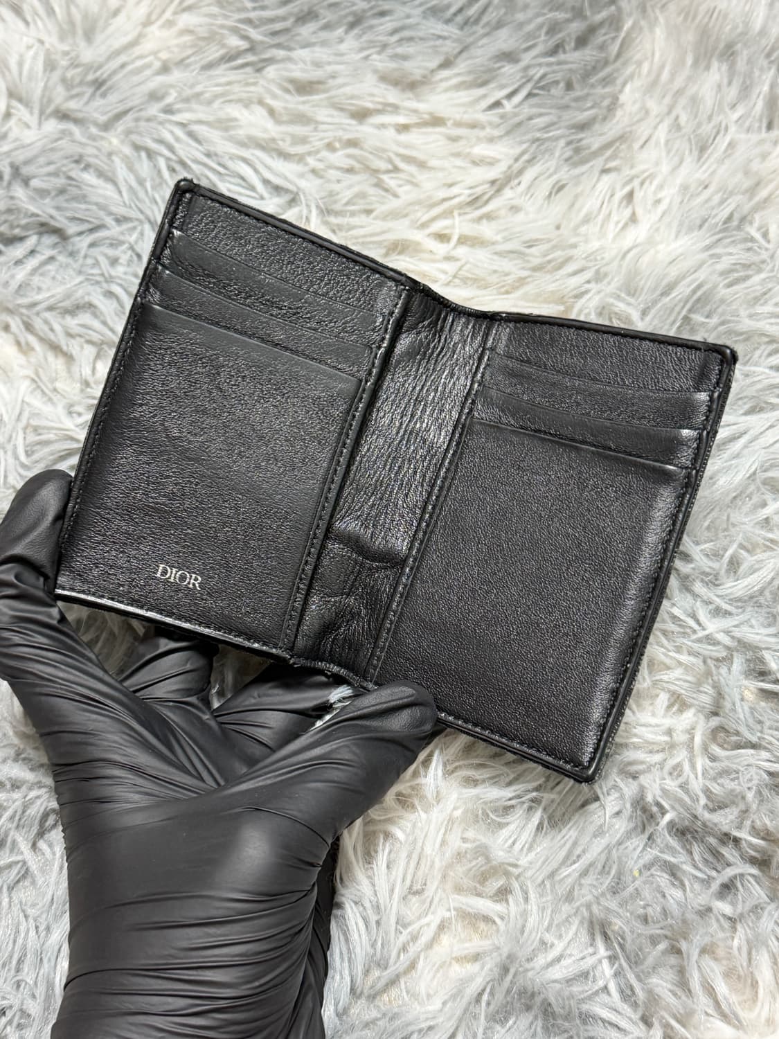 디올 오거나이저 카드지갑 블랙 상품이미지9