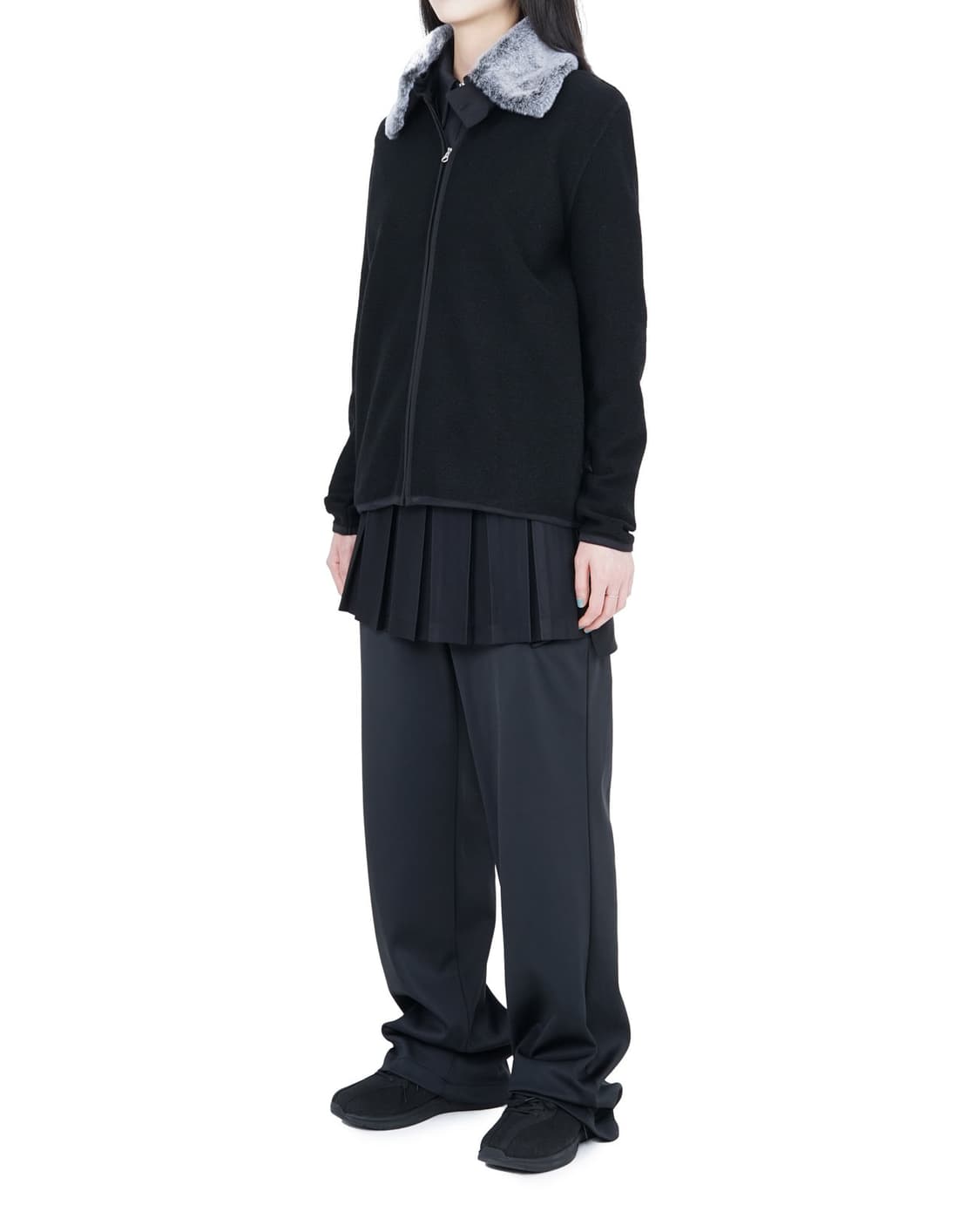 지초이 AW25 DETTACHABLE COLLAR JACKET 상품이미지4