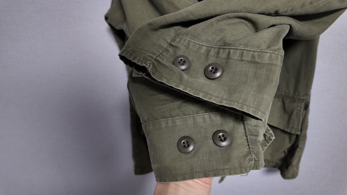 [Small Short]미군 오리지널 정글퍼티그 자켓 야상 4세대 립스탑 상품이미지6