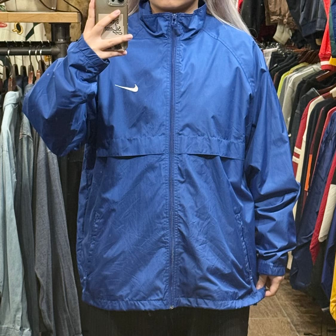 [HI] 나이키 바람막이 블루  상품이미지2