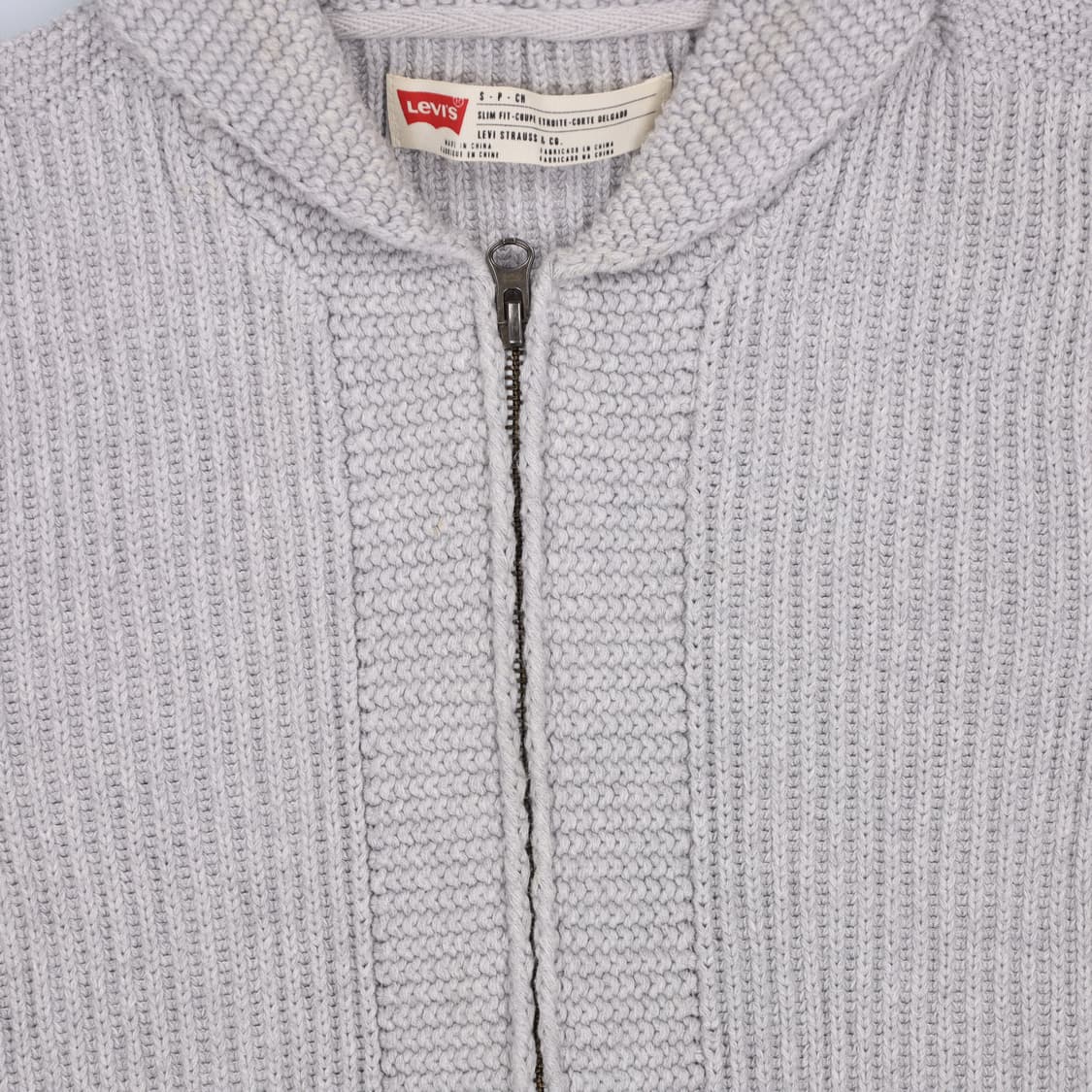 [S.P.CH] 리바이스 여성 숄카라 투웨이 니트집업 1103HR1 상품이미지7