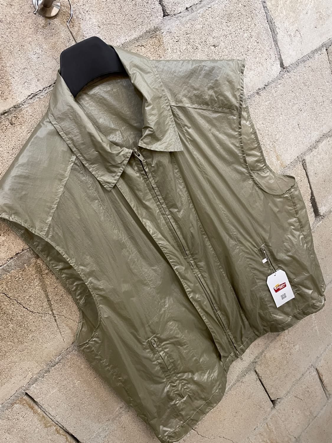 쿠어 컨버터블 레이어드 시스루 집업 상품이미지3