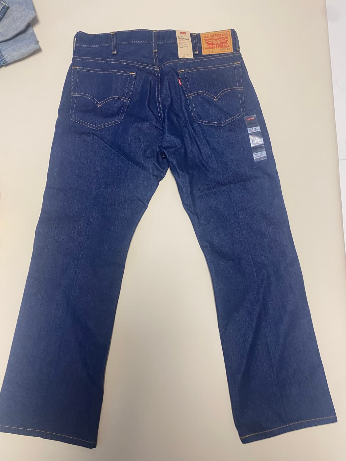새상품 33x29)리바이스 517 부츠컷 청바지 상품이미지1