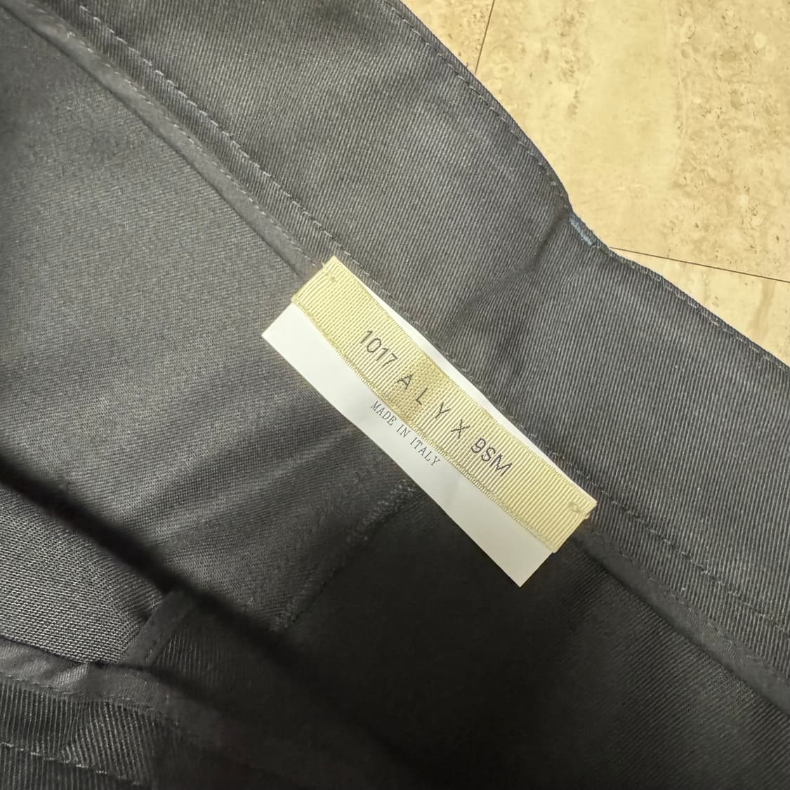 [50] 알릭스 본디지 팬츠 블랙 상품이미지3