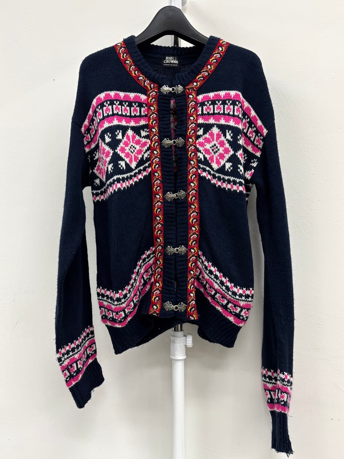 빈티지 노르딕 히피 가디건 상품이미지5