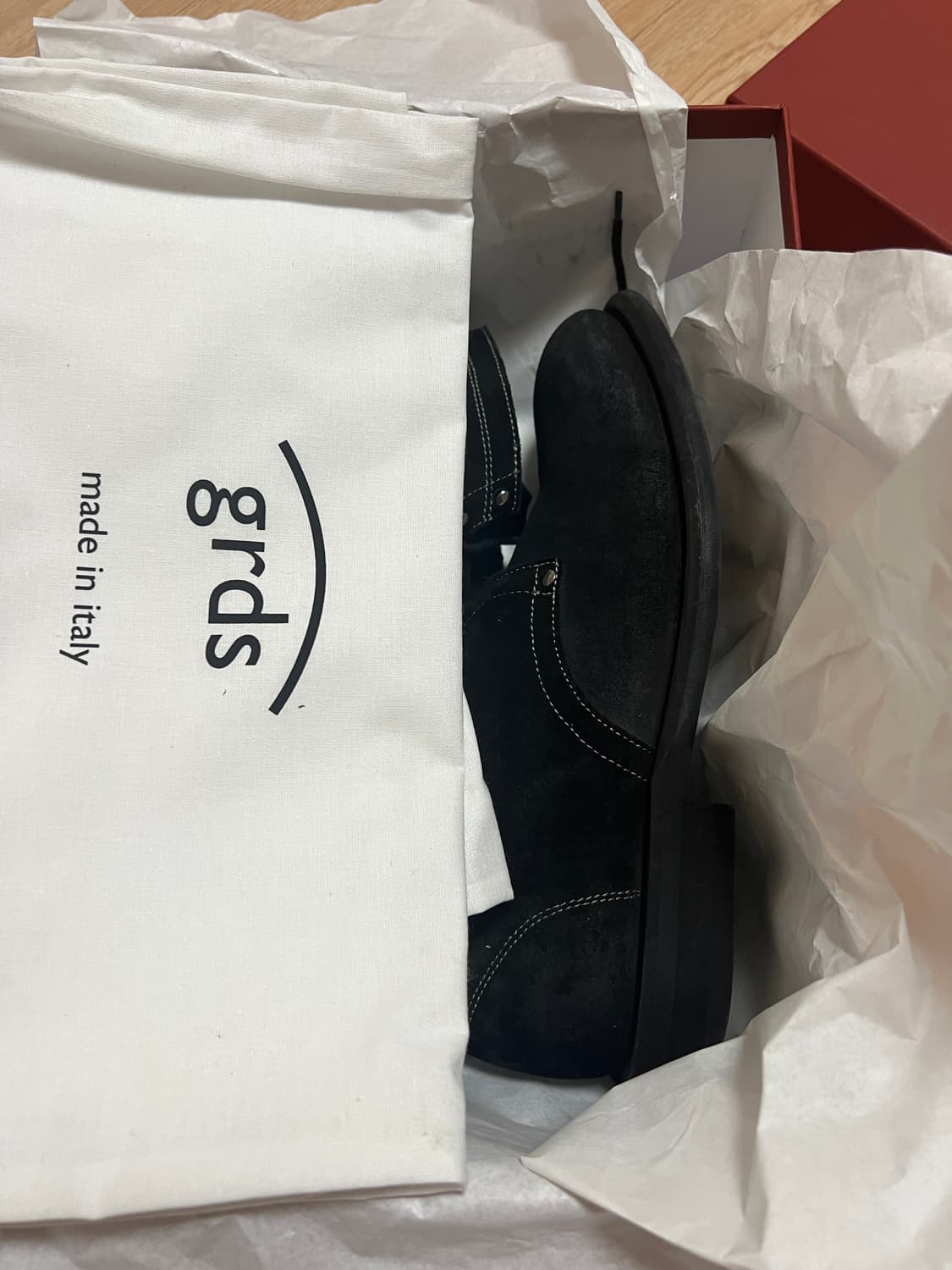 그라더스 grds 부츠02 블랙 255 스웨이드 상품이미지7