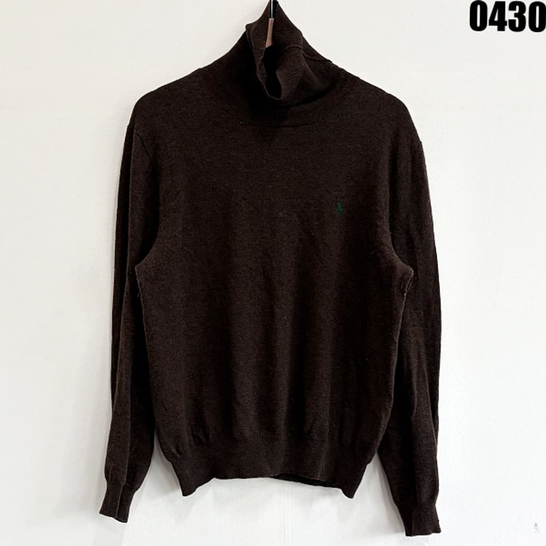 폴로 랄프로렌 터틀넥 울 니트 스웨터 XL 0430 상품이미지1