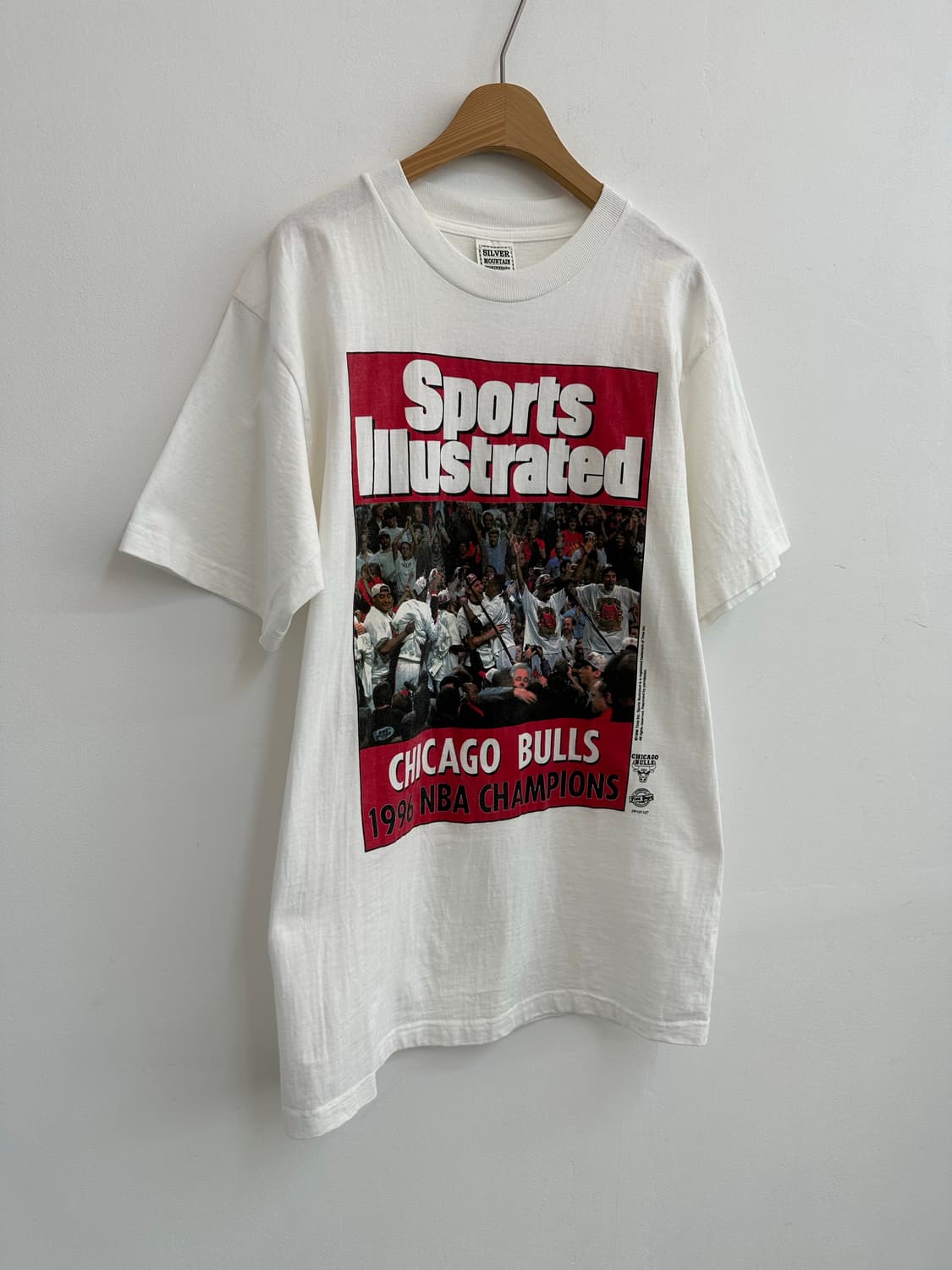 1996년 NBA 챔피언 시카고 불스 실버마운틴 스포츠웨어 조던 로드맨 상품이미지3