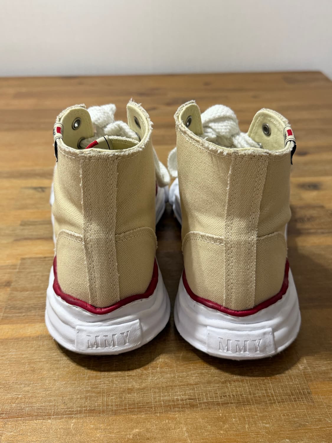 미하라 야스히로 피터슨 OG 하이탑 스니커즈 베이지 43(275~280) 상품이미지4