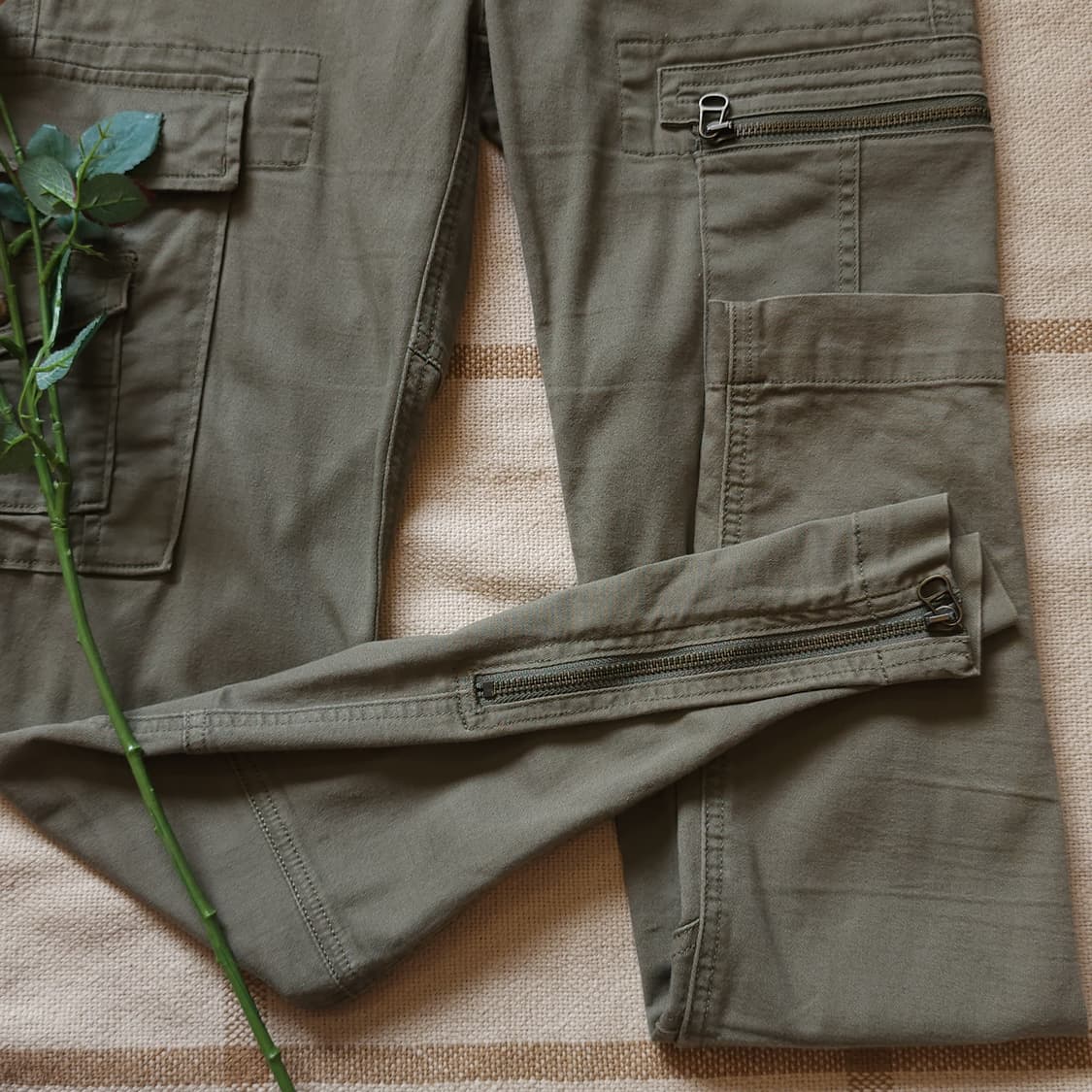 폴로 랄프로렌 바이커 팬츠 지퍼바지 여성용 4 상품이미지7