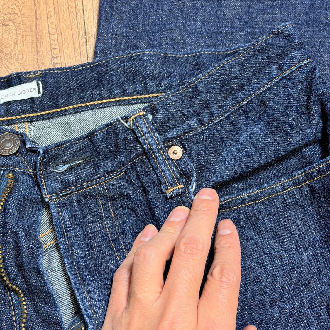 웨어하우스 lot dd-1550 원워시 33사이즈(기장수선) 1장당 가격 상품이미지7