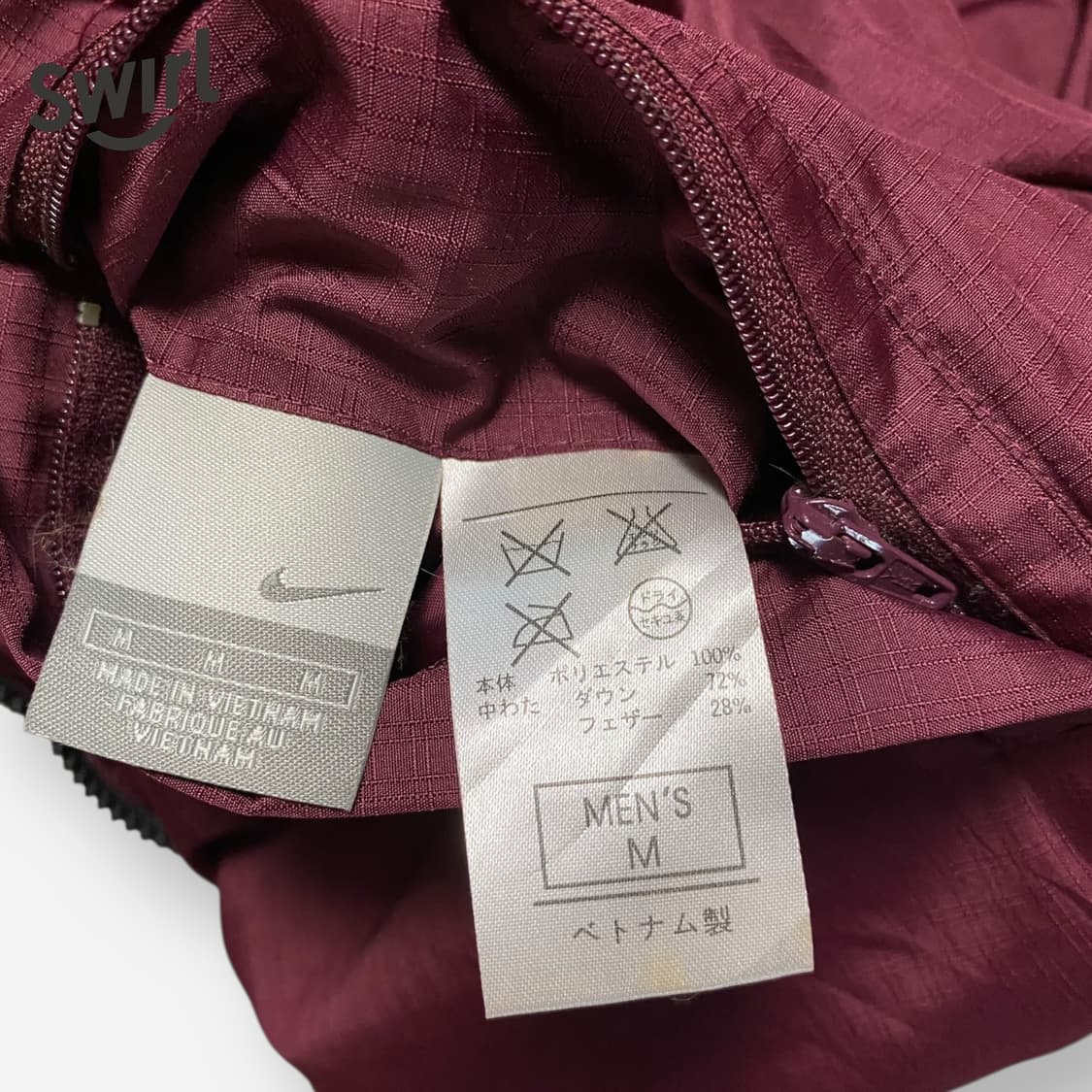 🌊00s Nike reversible duck down jacket 상품이미지10