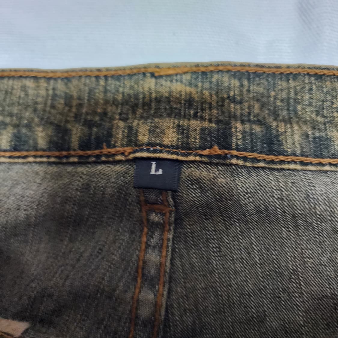 보헤미안 빈티지 웨스턴 퍼 테슬 스톤 부츠컷 팬츠 상품이미지6