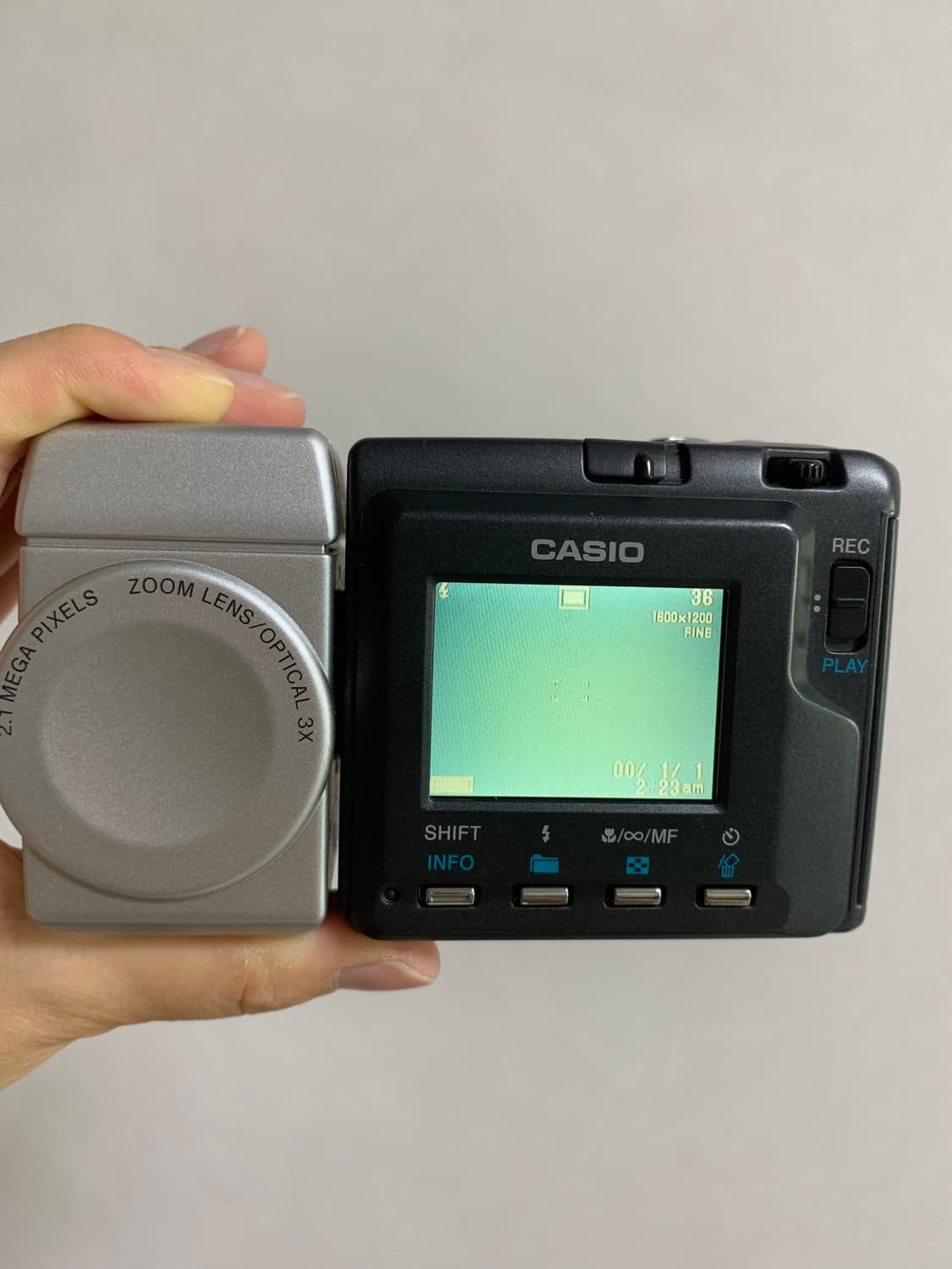 셀카 디카 카시오 qv-2300 카메라 판매합니다 상품이미지5