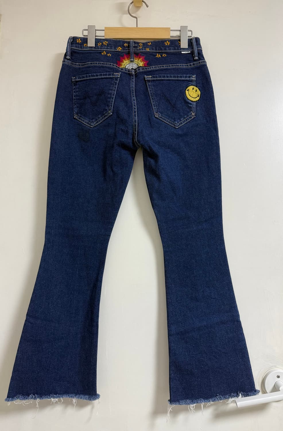 마더MOTHER 썬플라워 자수 진 25 상품이미지2