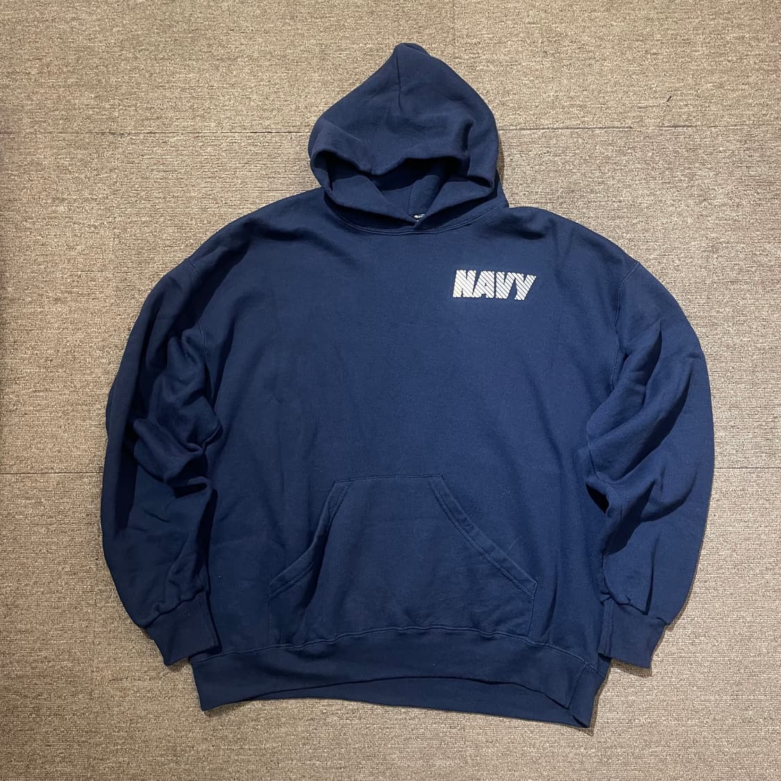 (XL) USA Soffe NAVY 밀리터리 미해군 후드티 상품이미지1